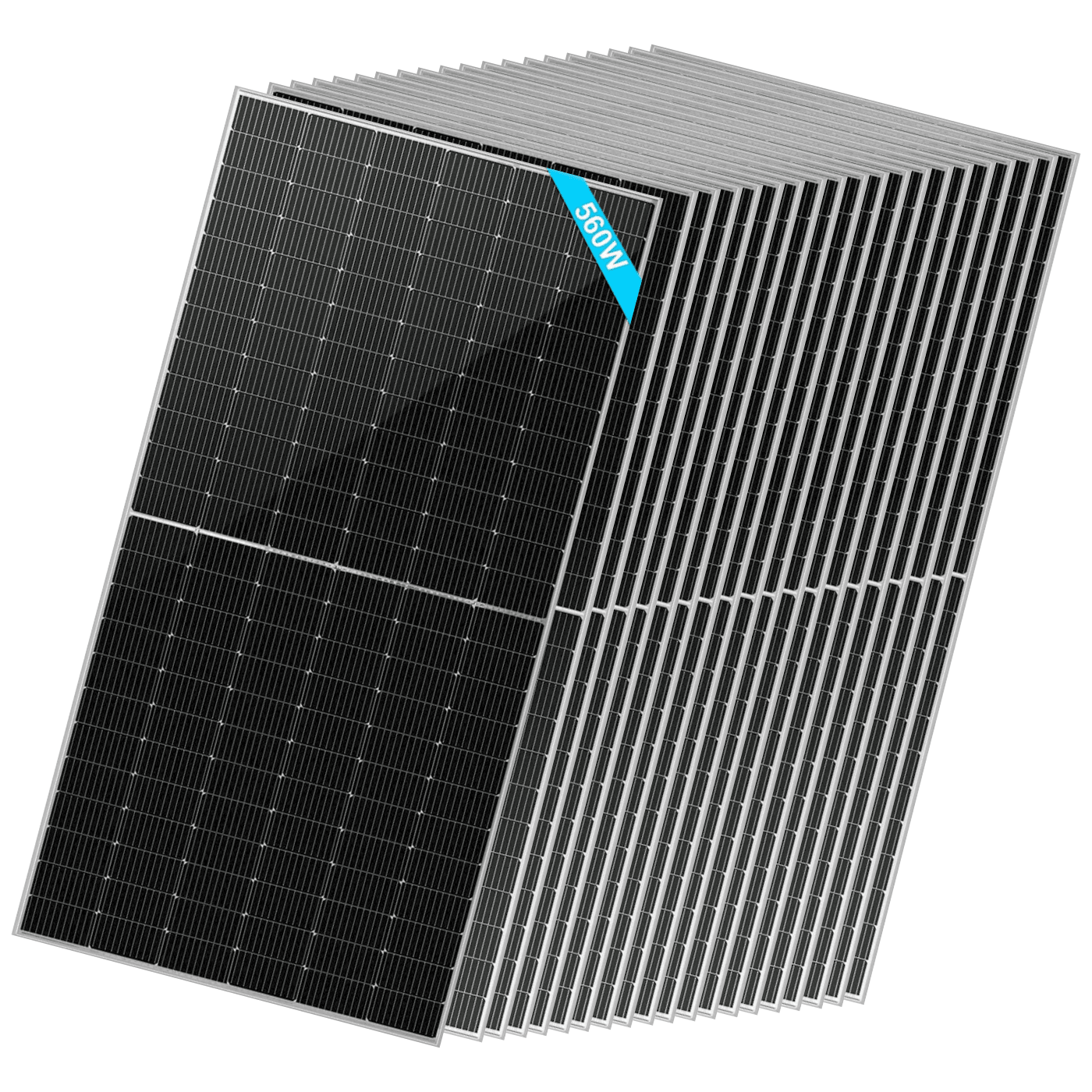 SunGoldPower 560W Bifacial PERC Monocrystalline Solar Panel - Off Grid ...