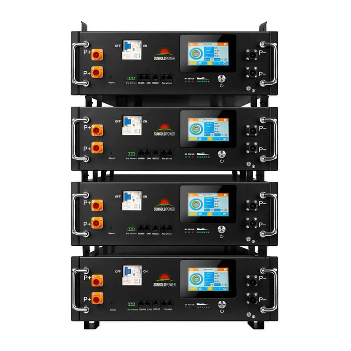 SunGoldPower CoreX 5 Pro Server Rack 48V 100AH Residential Energy Storage Battery Pack - Off Grid Stores