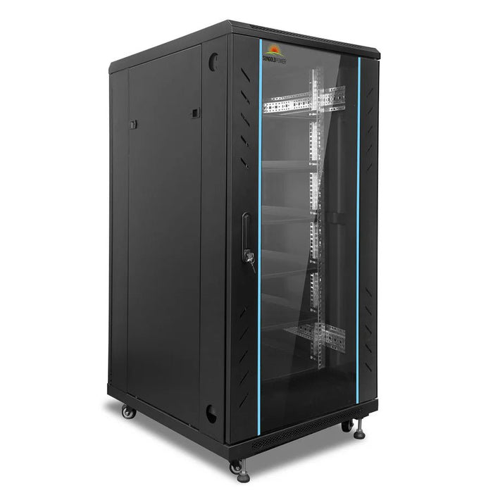 SunGoldPower Enclosed Battery Cabinet 6 Slot with Bus Bar for SG48100P/ SGH48100T - Off Grid Stores