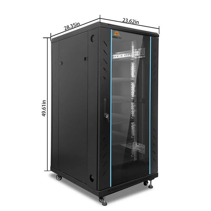 SunGoldPower Enclosed Battery Cabinet 6 Slot with Bus Bar for SG48100P/ SGH48100T - Off Grid Stores
