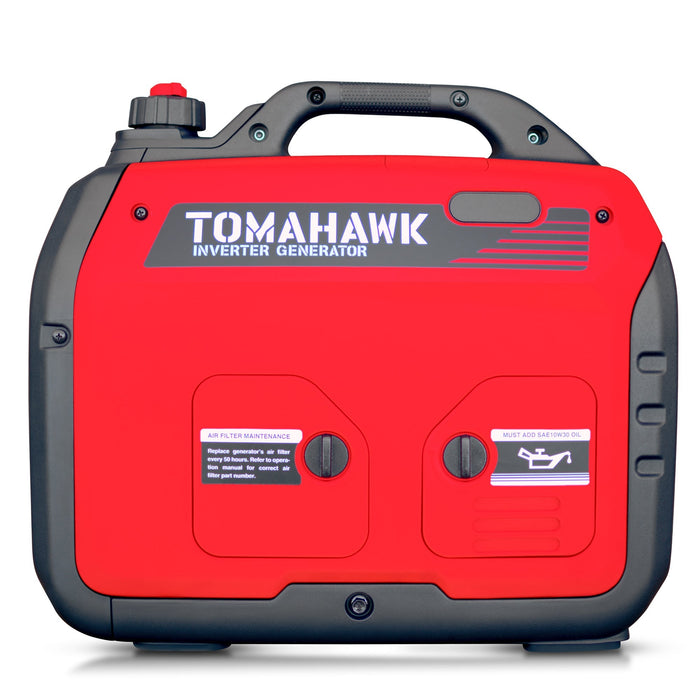 Tomahawk Power 2000 Watt Inverter Generator Super Quiet Portable Gas Power Professional Use - Off Grid Stores