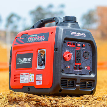 Tomahawk Power 3000 Watt Inverter Generator Super Quiet Portable Gas Power  Professional Use - Off Grid Stores