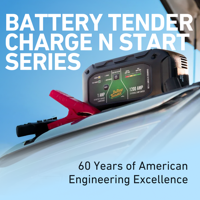 Charge N Start 1120 — 1 Amp Battery Charger & 1200 Amp Jump Starter