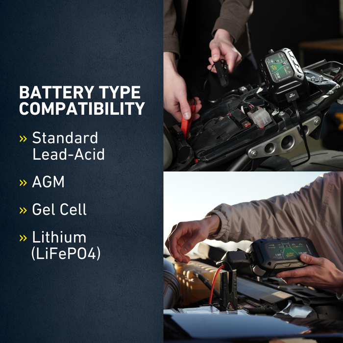 Charge N Start 1100 — 1 Amp Battery Charger & 1000 Amp Jump Starter