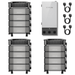 [Triple Kit] EcoFlow DELTA Pro Ultra With Batteries + Smart Home Panel 2 - Off Grid Stores