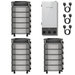 [Triple Kit] EcoFlow DELTA Pro Ultra With Batteries + Smart Home Panel 2 - Off Grid Stores