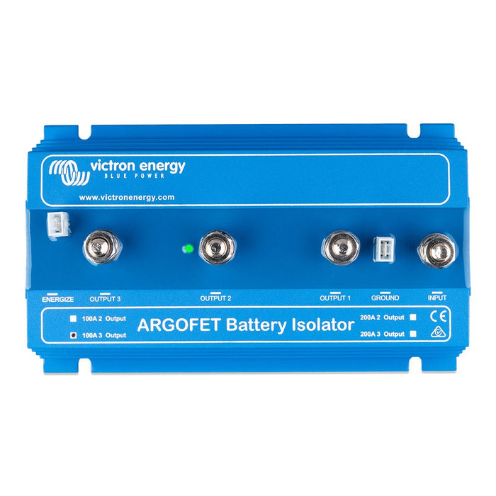 Victron Argofet Battery Isolator 100 - 3 3 Batteries - 100AMP - Off Grid Stores