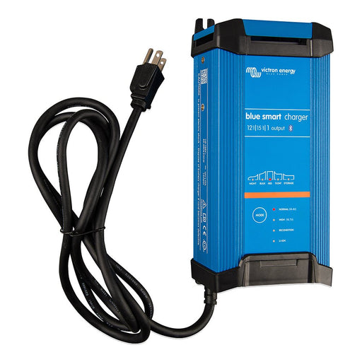 Victron Blue Smart IP22 12VDC 15A 1 Bank 120V Charger - Dry Mount - Off Grid Stores