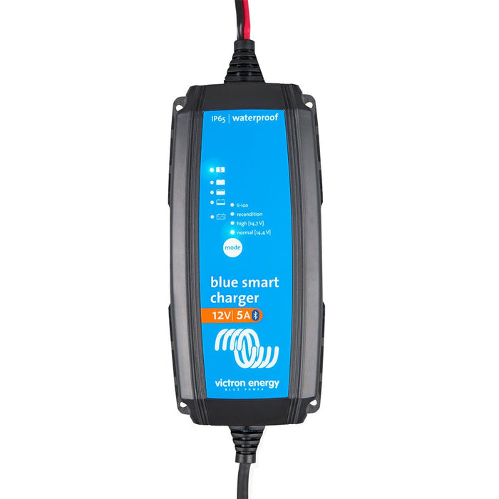 Victron Blue Smart IP65 Charger 12/5(1) 120V - UL Approved - Off Grid Stores