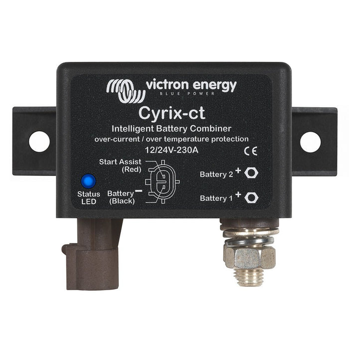 Victron Combiner 12/24V - 230A Cyrix - CT Intelligent Combiner Microprocessor Controlled - Off Grid Stores