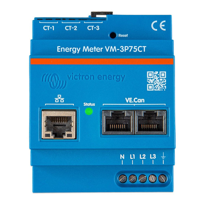 Victron Energy Meter VM - 3P75CT Single + 3 - Phase - Off Grid Stores