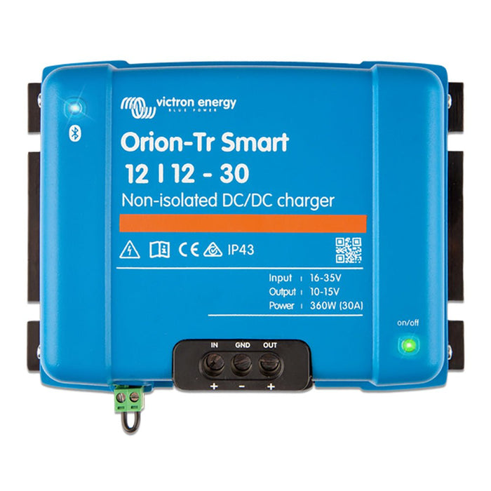 Victron Energy Orion - TR Smart 12/12 - 30 30A (360W) Non - Isolated DC - DC Charger or Power Supply - Off Grid Stores