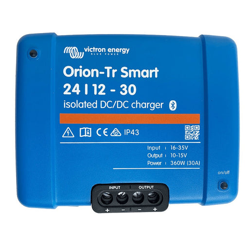 Victron Energy Orion - TR Smart 24/12 - 30 30A (360W) Isolated DC - DC Charger or Power Supply - Off Grid Stores