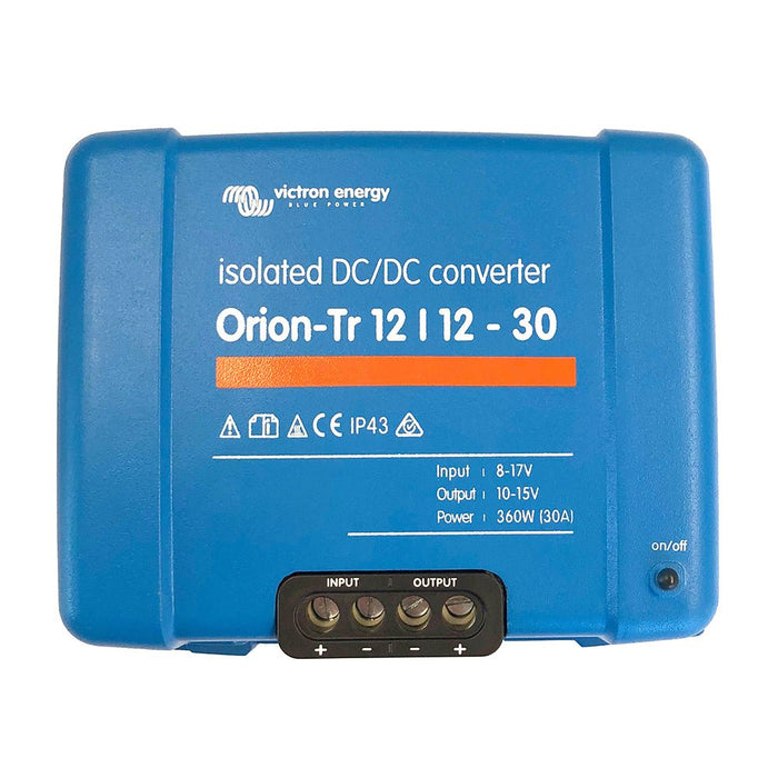 Victron Orion - TR DC - DC Converter - 12 VDC to 12 VDC - 30AMP Isolated - Off Grid Stores