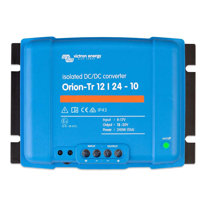 Victron Orion - TR DC - DC Converter - 12 VDC TO 24 VDC - 10A Isolated - Off Grid Stores