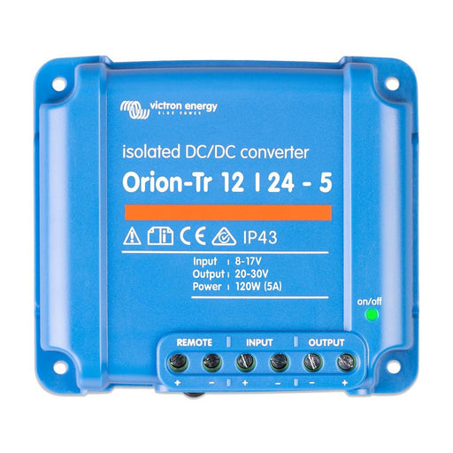 Victron Orion - Tr Smart 12/24 - 5A 120W Isolated DC - DC Converter - Off Grid Stores