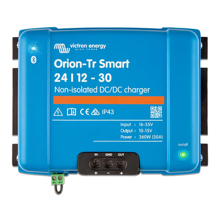 Victron Orion - TR Smart 24/12 - 30 30A (360W) Non - Isolated DC - DC Charger or Power Supply - Off Grid Stores