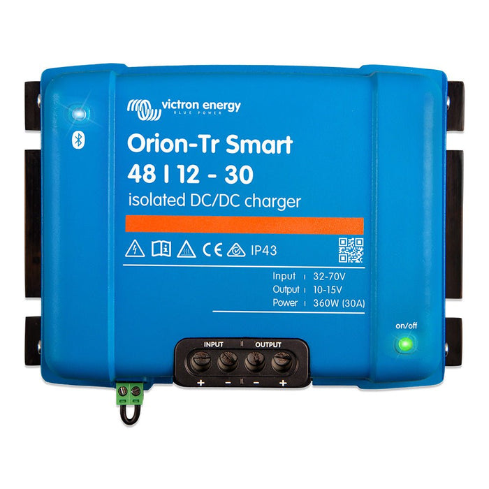 Victron Orion - Tr Smart 48/12 - 30A (360W) Isolated DC - DC Charger - Off Grid Stores