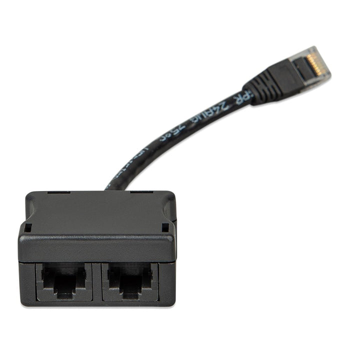 Victron RJ45 UTP Splitter 1X Male - 2X Female - 15cm Cable - Off Grid Stores