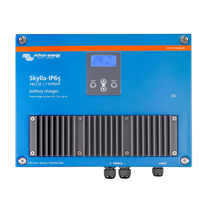 Victron Skylla - IP65 24/35 1+1 120 - 240VAC Battery Charger - Off Grid Stores