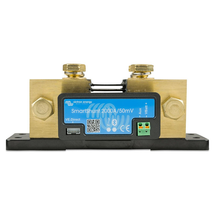 Victron SmartShunt 2000AMP/50MV Bluetooth Smart Battery Shunt - Off Grid Stores
