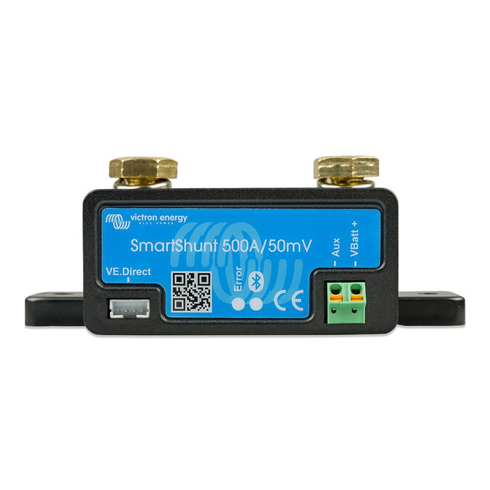 Victron SmartShunt 500AMP/50MV Bluetooth Smart Battery Shunt - Off Grid Stores
