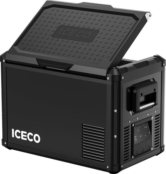 VL45ProD Dual Zone Portable Freezer - Black | ICECO - Off Grid Stores