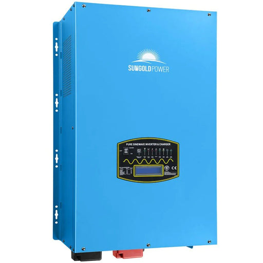 SunGoldPower 15000W 48V Split Phase Pure Sine Wave Solar Inverter Charger - Off Grid Stores