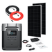 EcoFlow DELTA 1260Wh 1800W Solar Generator + 200W Rigid Monocrystalline Solar Panels Kit - Off Grid Stores