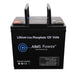 Aims Power Lithium Battery 12V 50Ah LiFePO4 Lithium Iron Phosphate with Bluetooth Monitoring - Off Grid Stores