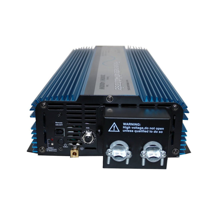 Aims Power 2000 Pure Sine Inverter with Transfer Switch - ETL Listed Conforms to UL458 Standards Hardwire Only - Off Grid Stores