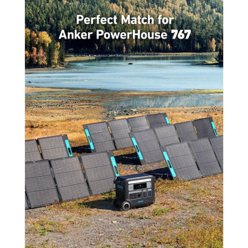 Anker SOLIX PS200 200W Portable Monocrystalline Solar Panel