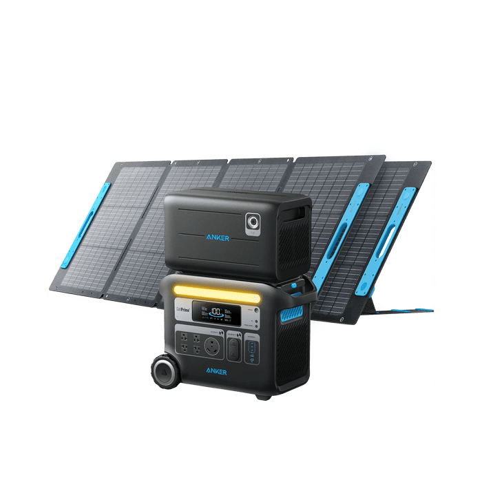 Anker SOLIX F2000 Solar Generator (Solar Generator 767 with 200W Solar Panel and Expansion Battery) - Off Grid Stores