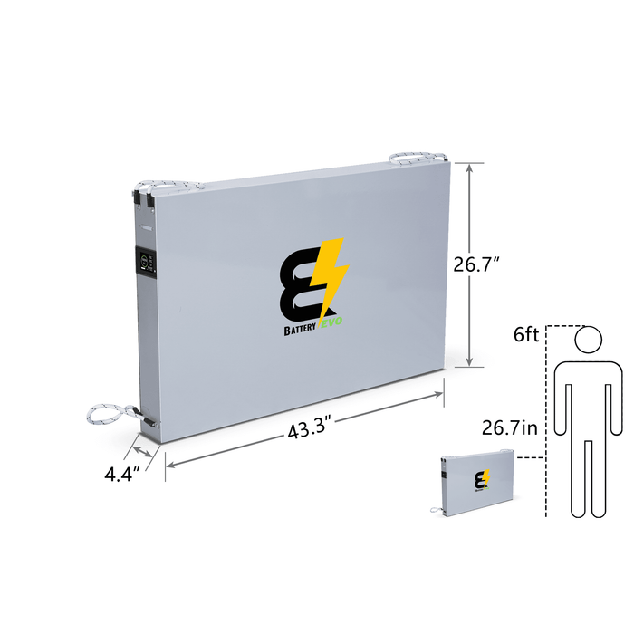 BatteryEVO 48V 14kWh LiFePO4 Rhino Battery - Off Grid Stores