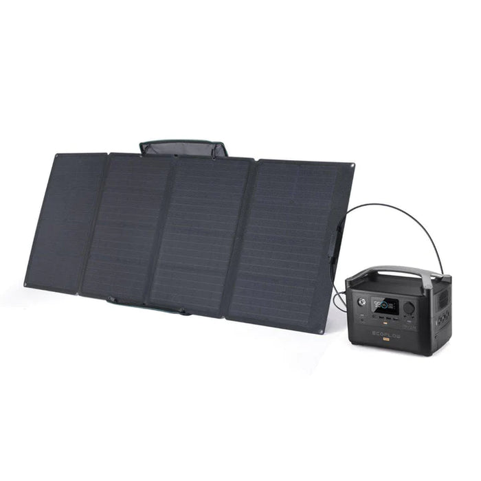 EcoFlow RIVER Pro + 160W Portable Solar Panel - Off Grid Stores