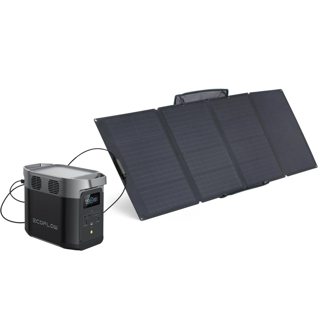 EcoFlow DELTA 2 Portable Power Station with DELTA 2 Extra Battery