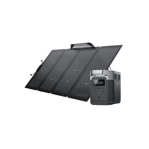 EcoFlow DELTA 1300 + 220W Portable Solar Panel - Off Grid Stores