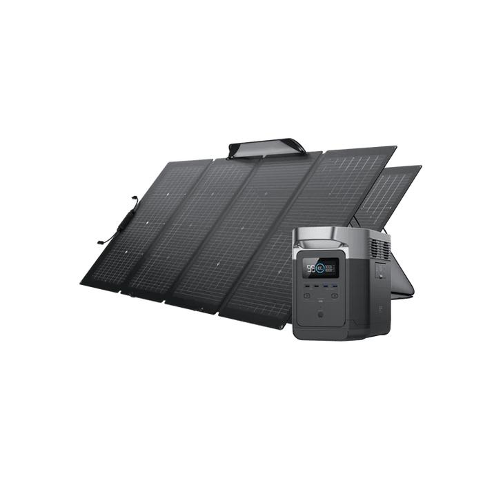 EcoFlow DELTA 1000 + 220W Portable Solar Panel - Off Grid Stores