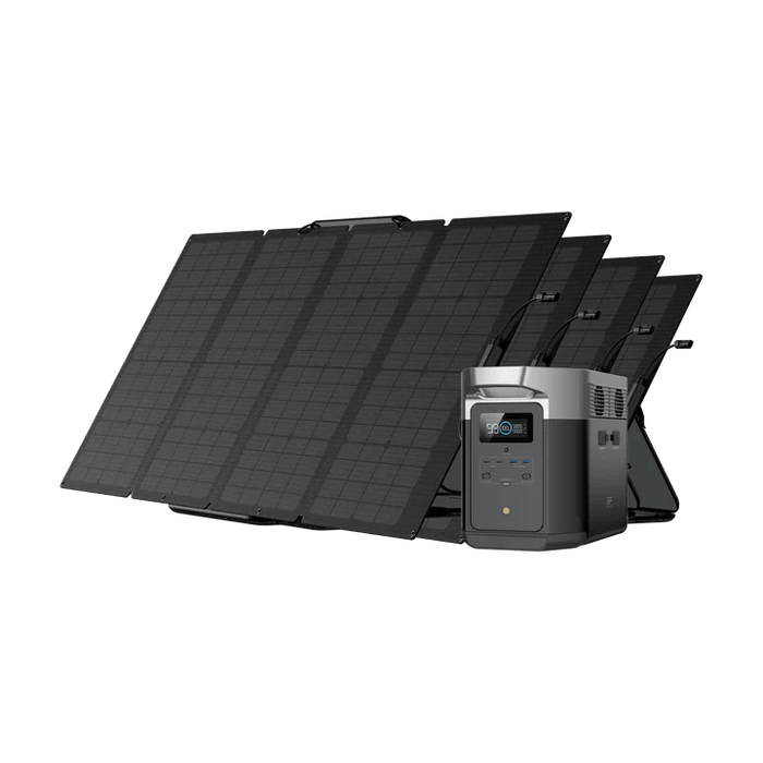 EcoFlow DELTA Max 2000 + 160W Portable Solar Panel - Off Grid Stores