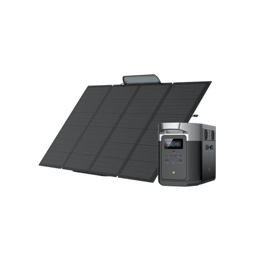 EcoFlow DELTA Max 2000 + 400W Portable Solar Panel - Off Grid Stores