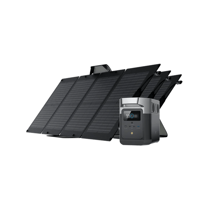 EcoFlow DELTA Mini + 110W Portable Solar Panel - Off Grid Stores