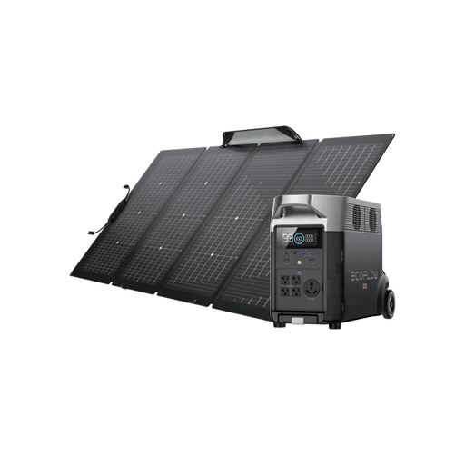 EcoFlow DELTA Pro + 220W Portable Solar Panel - Off Grid Stores