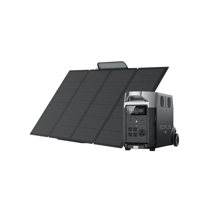 EcoFlow DELTA Pro + 400W Portable Solar Panel - Off Grid Stores