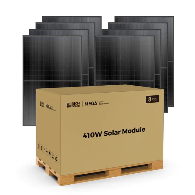 Rich Solar MEGA 410 Watt Monocrystalline PERC Solar Panel - Off Grid Stores